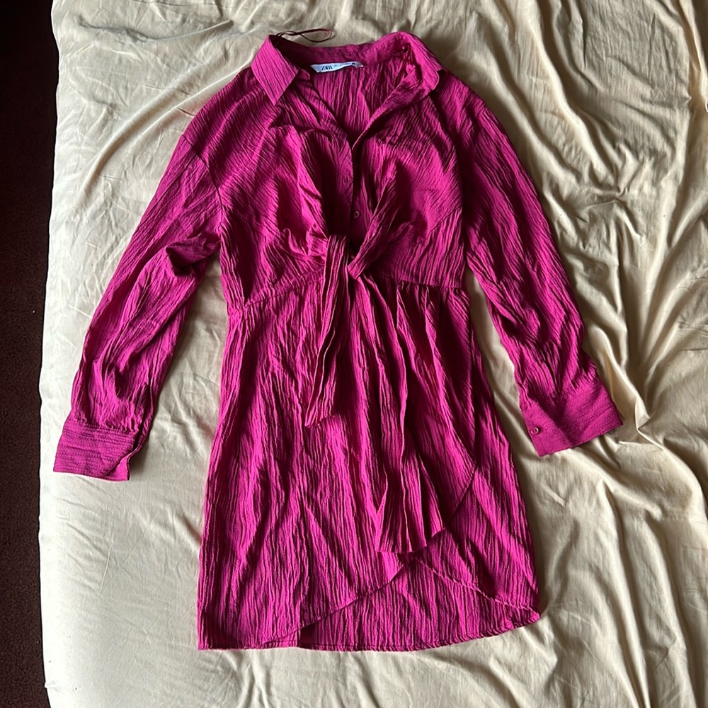 Zara shirt dress